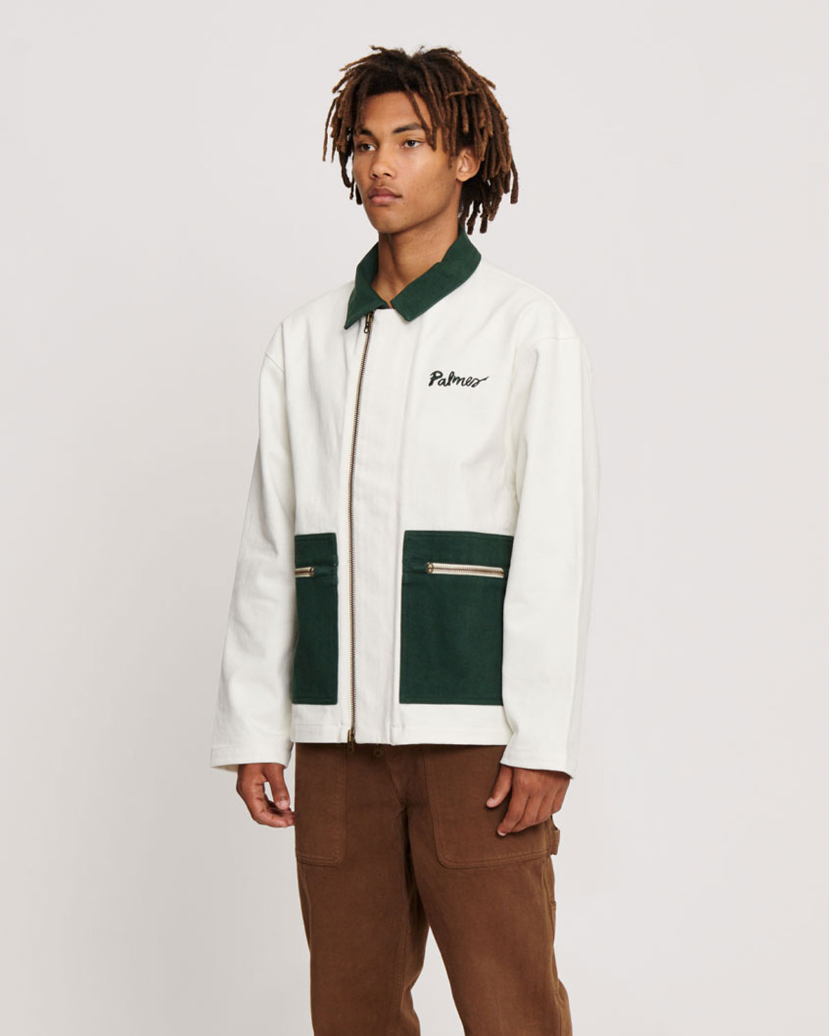 Double Zip Jacket - Off-White