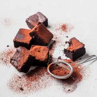 Alkalized Cocoa Brownies