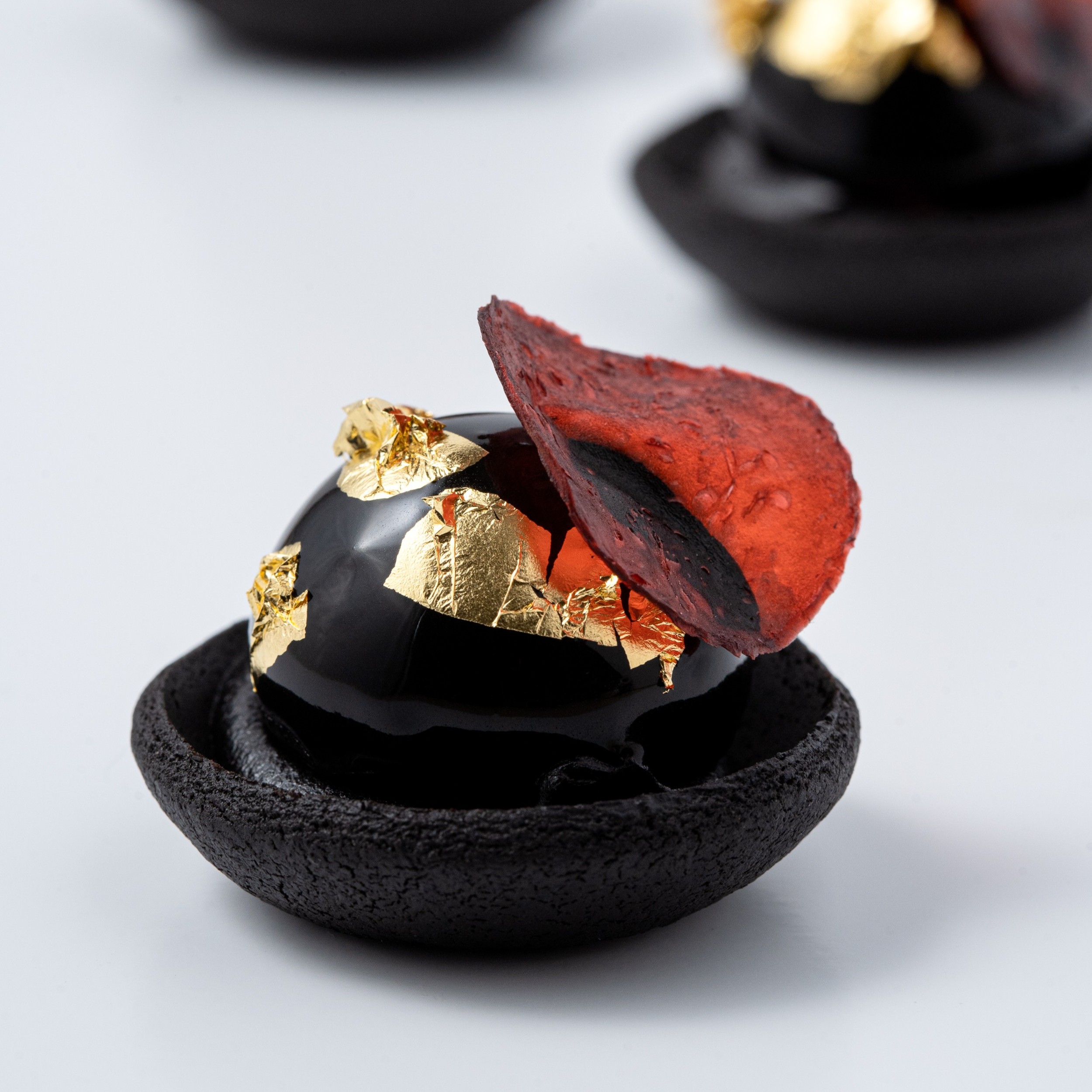 Hero Image Of DeZaan Carbon Black Beet Tartlet