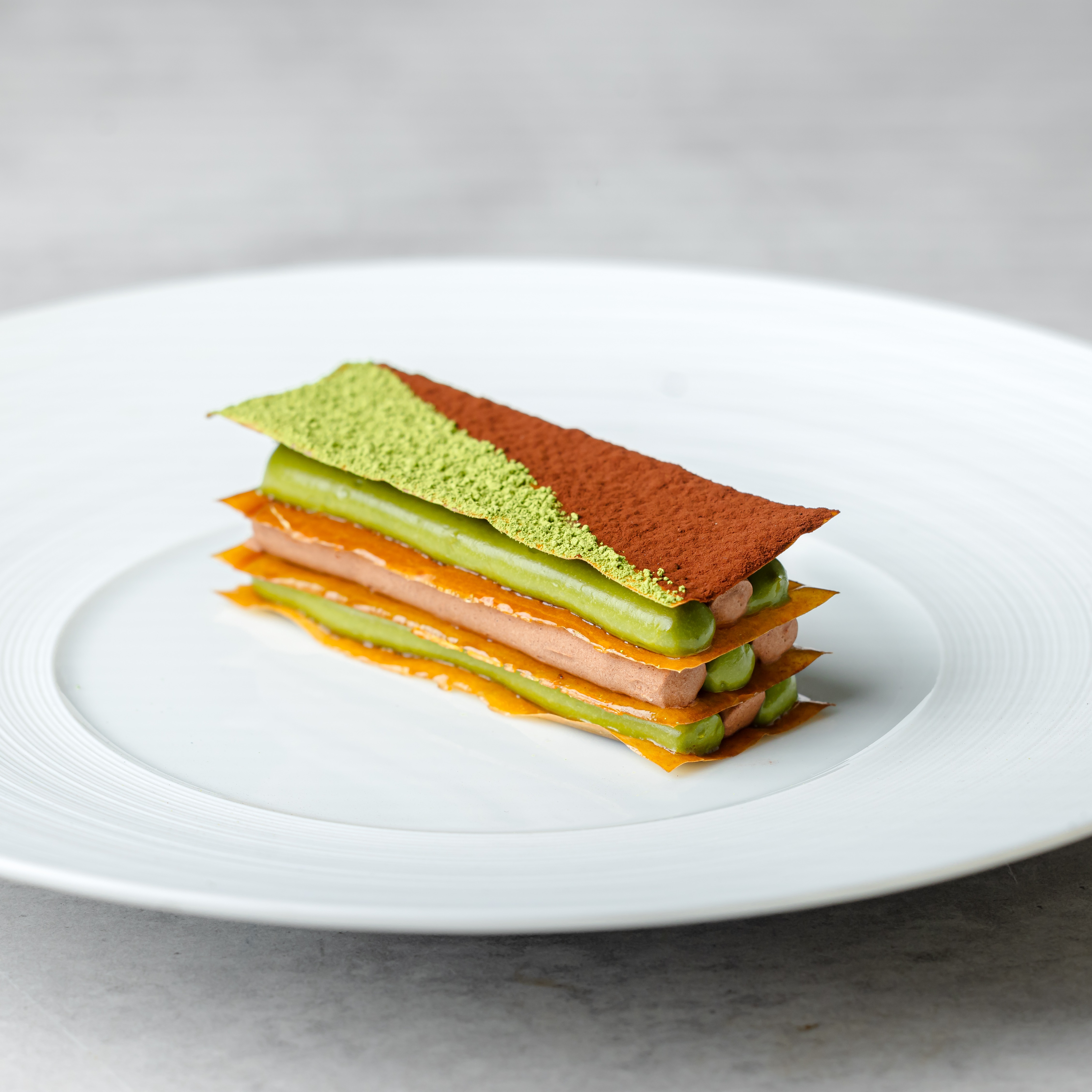 Dezaan Crimson Red Matcha Mille Feuille 5.JPG