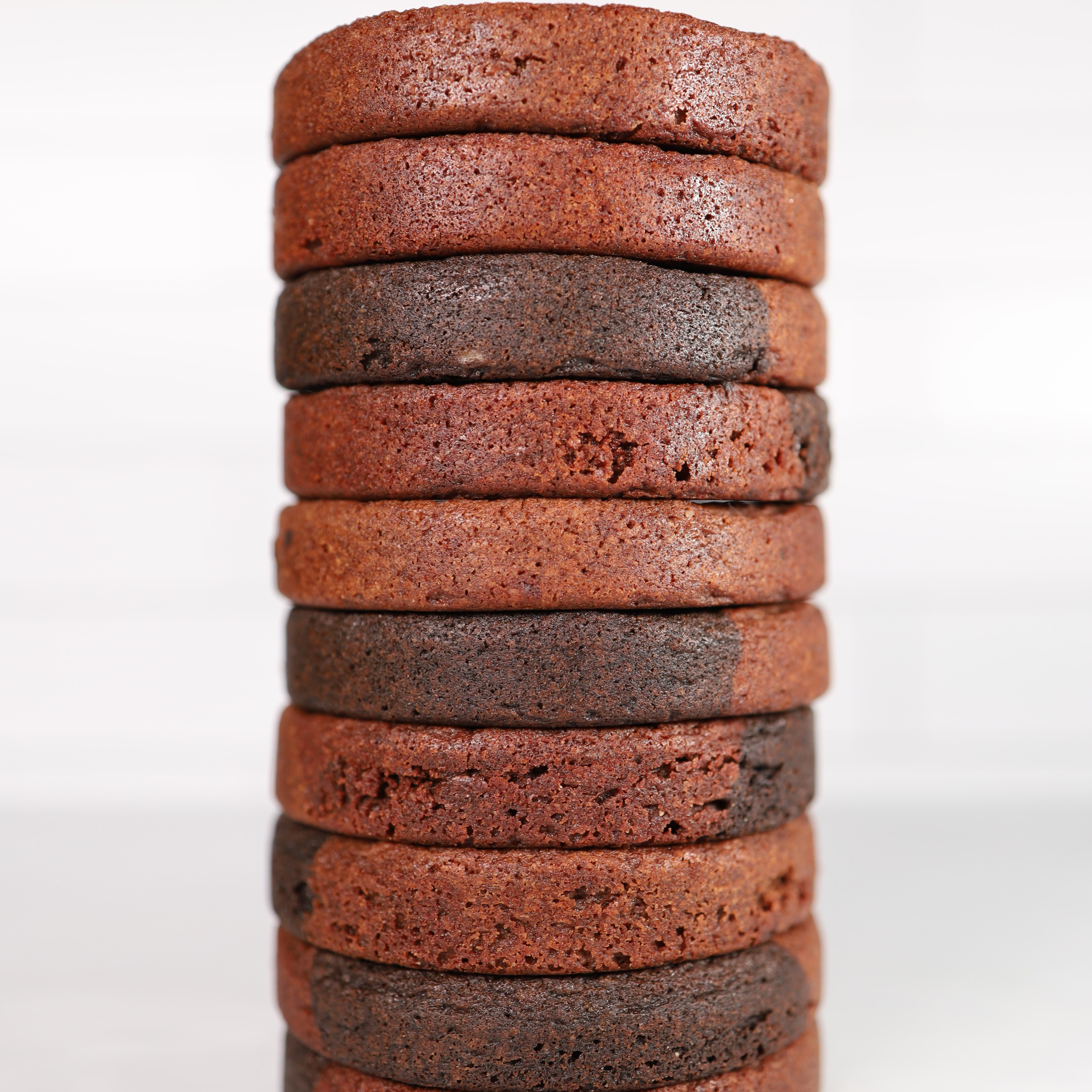 DeZaan Rollup Image Of Cocoa Malted Trio Cookies