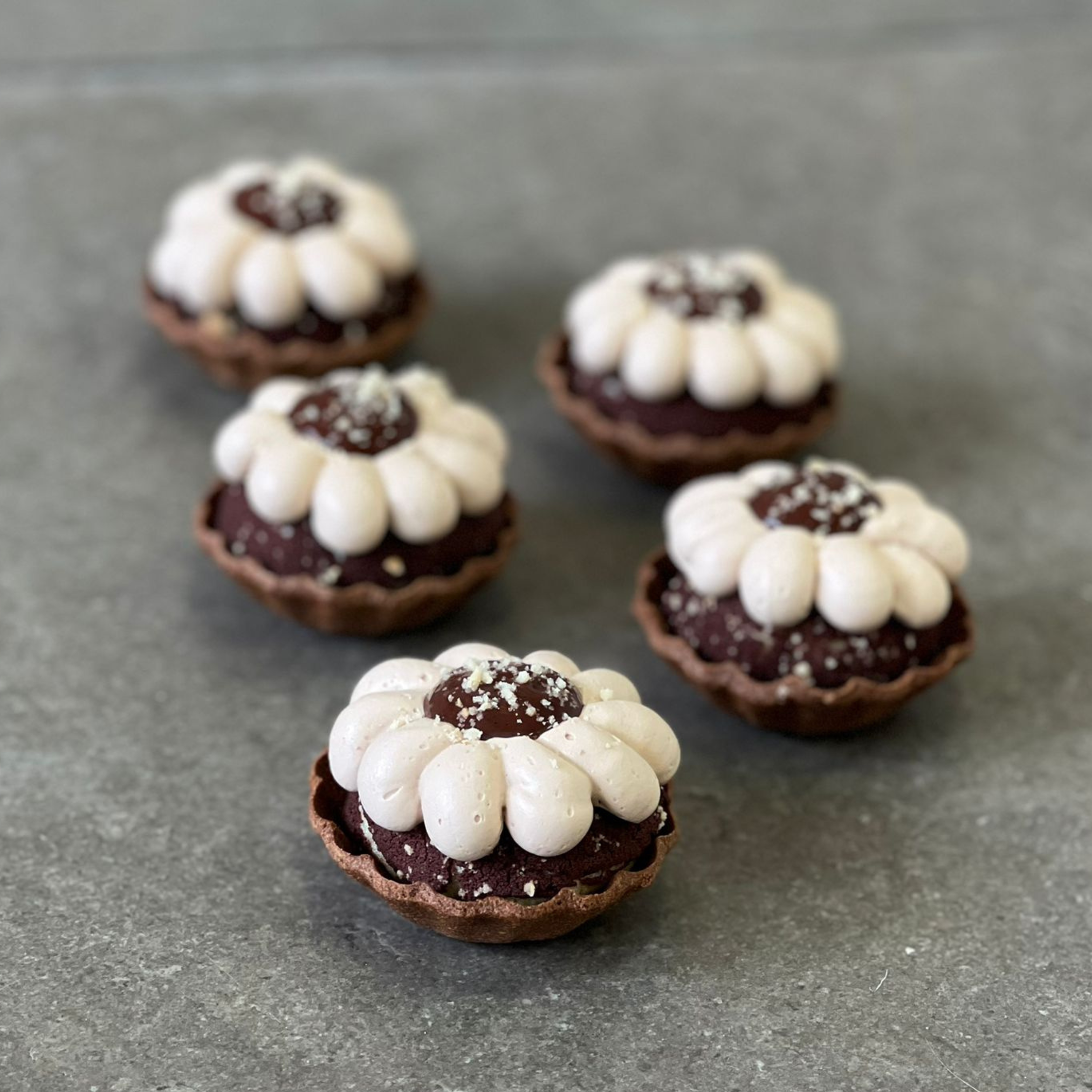 Rich Terracotta Hazelnut Choux