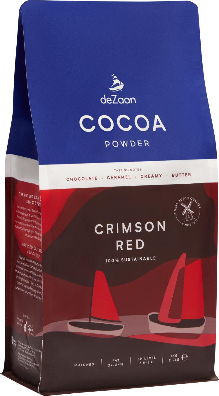 DeZaan COCOA POWDER CRIMSON RED Tilt