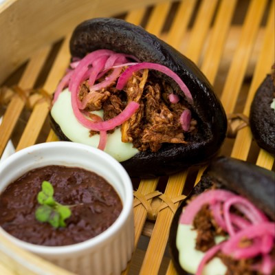 Rollup Image Of DeZaan Steamed Carbon Black Buns