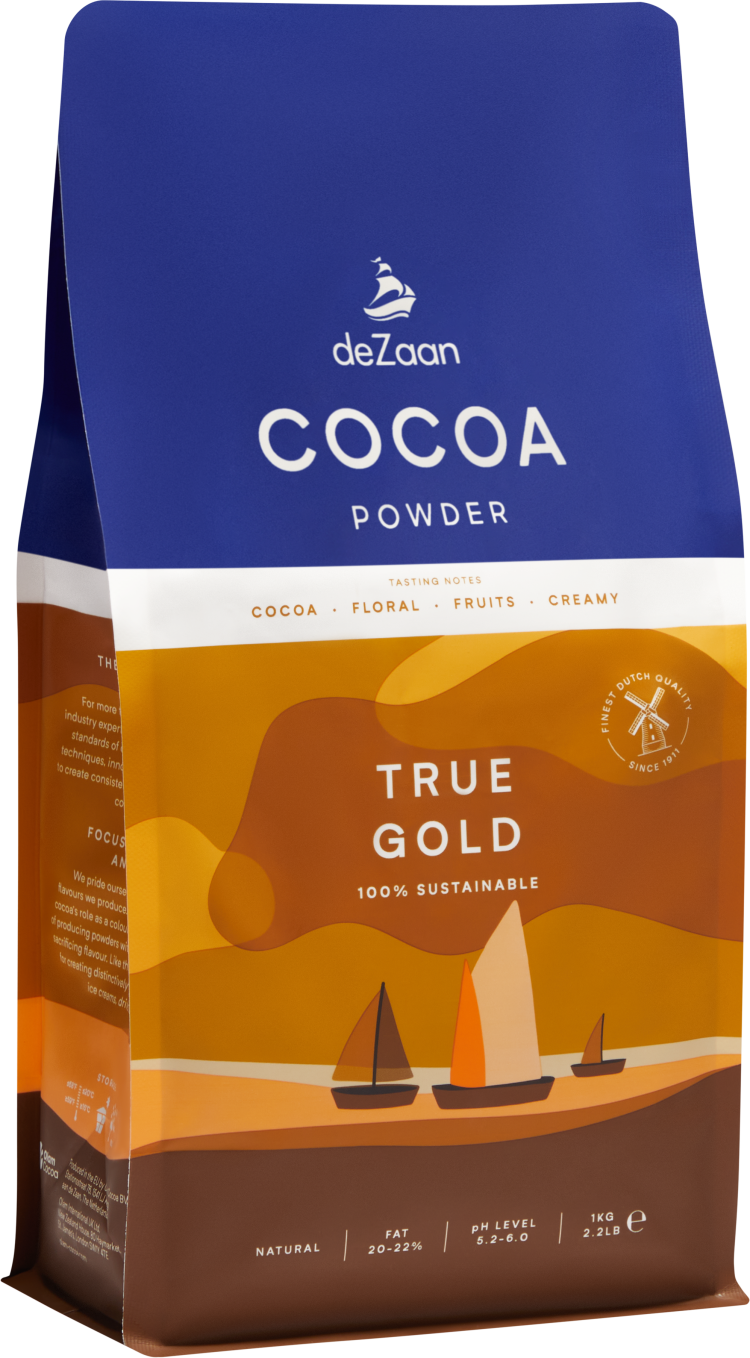 DeZaan COCOA POWDER TRUE GOLD Tilt