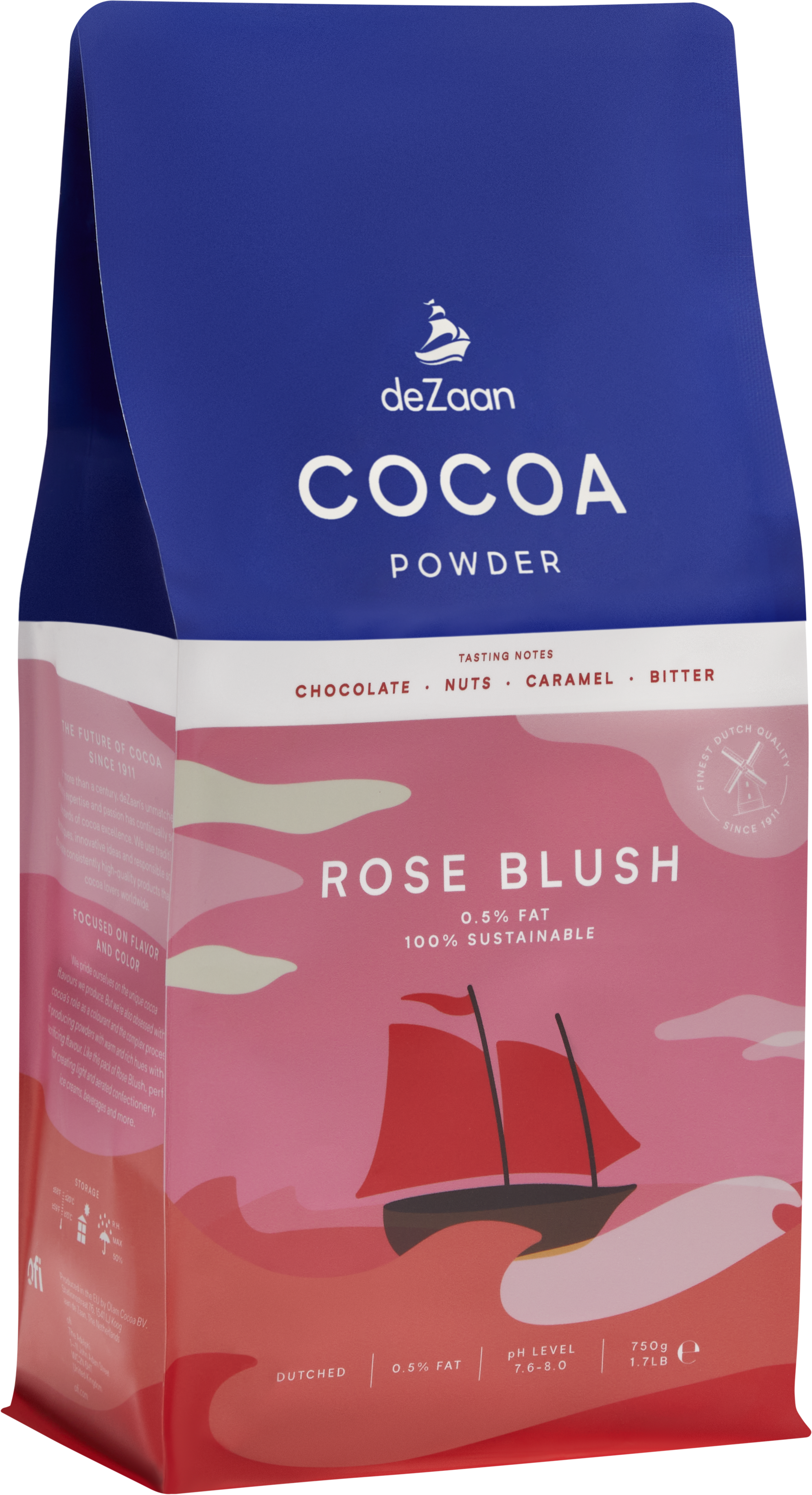 DeZaan COCOA POWDER ROSE BLUSH Tilt