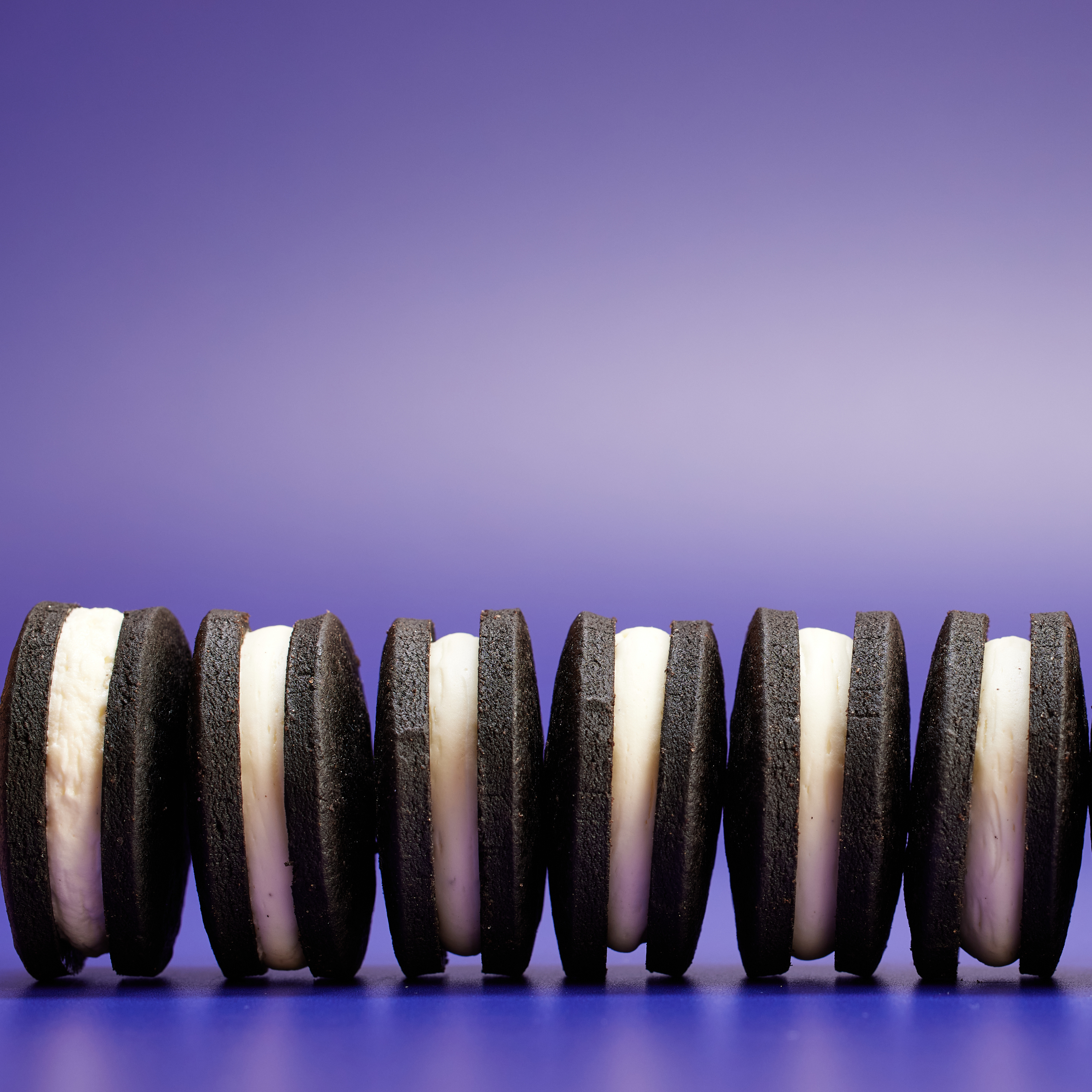 Black Cocoa Powder Applications Grid Cookie Sandwich