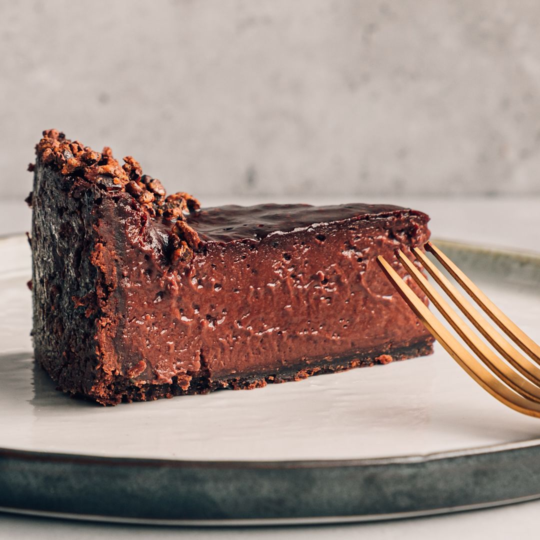 Red Ribbon Flan Rustic Crimson Red Cocoa Flan | deZaan