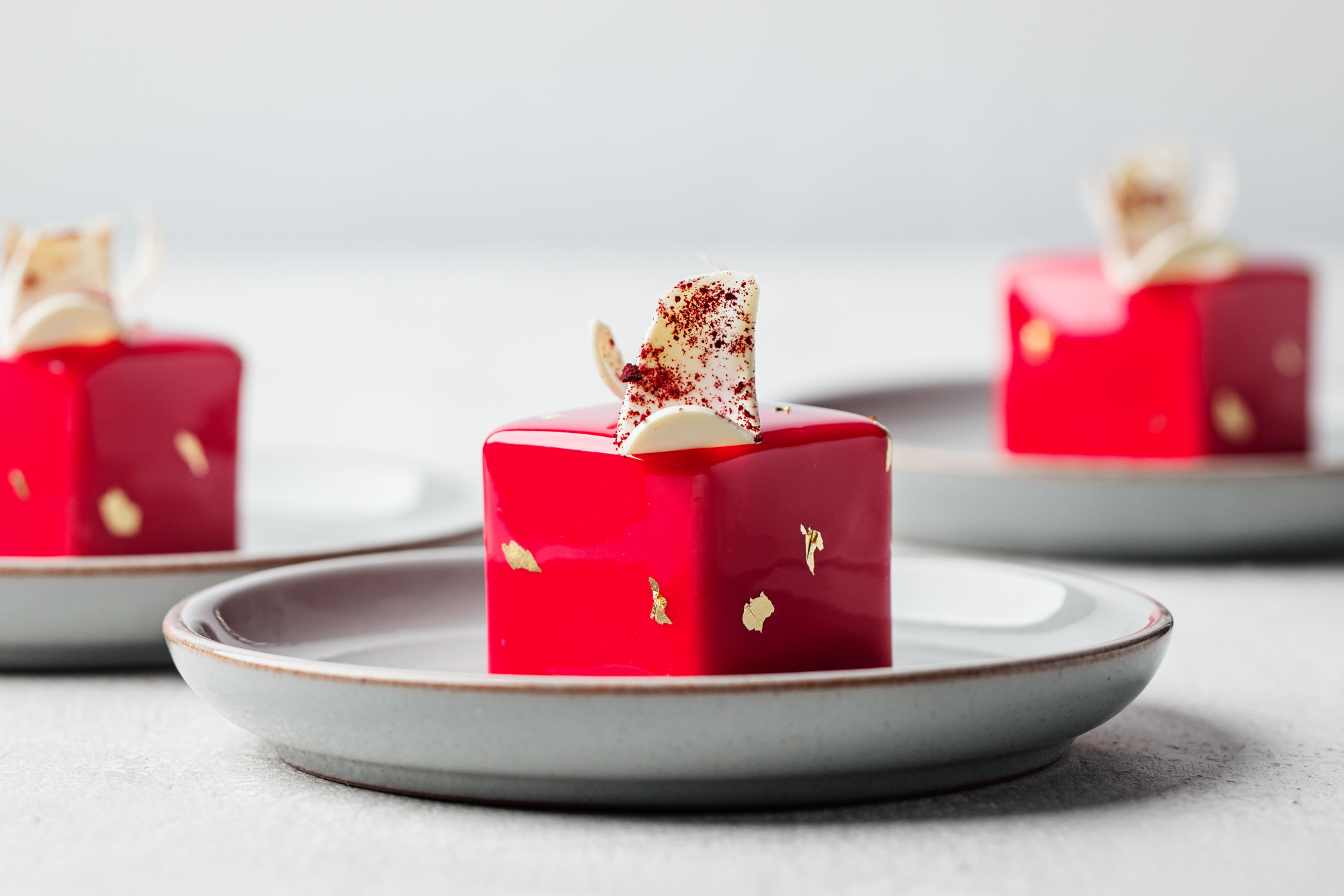 Dezaan Damien Red Velvet Entremet Macro