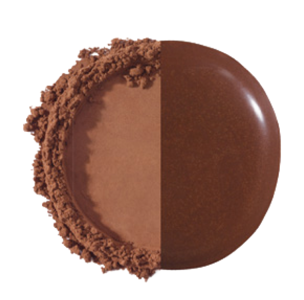 True dark cocoa as powder and liquid