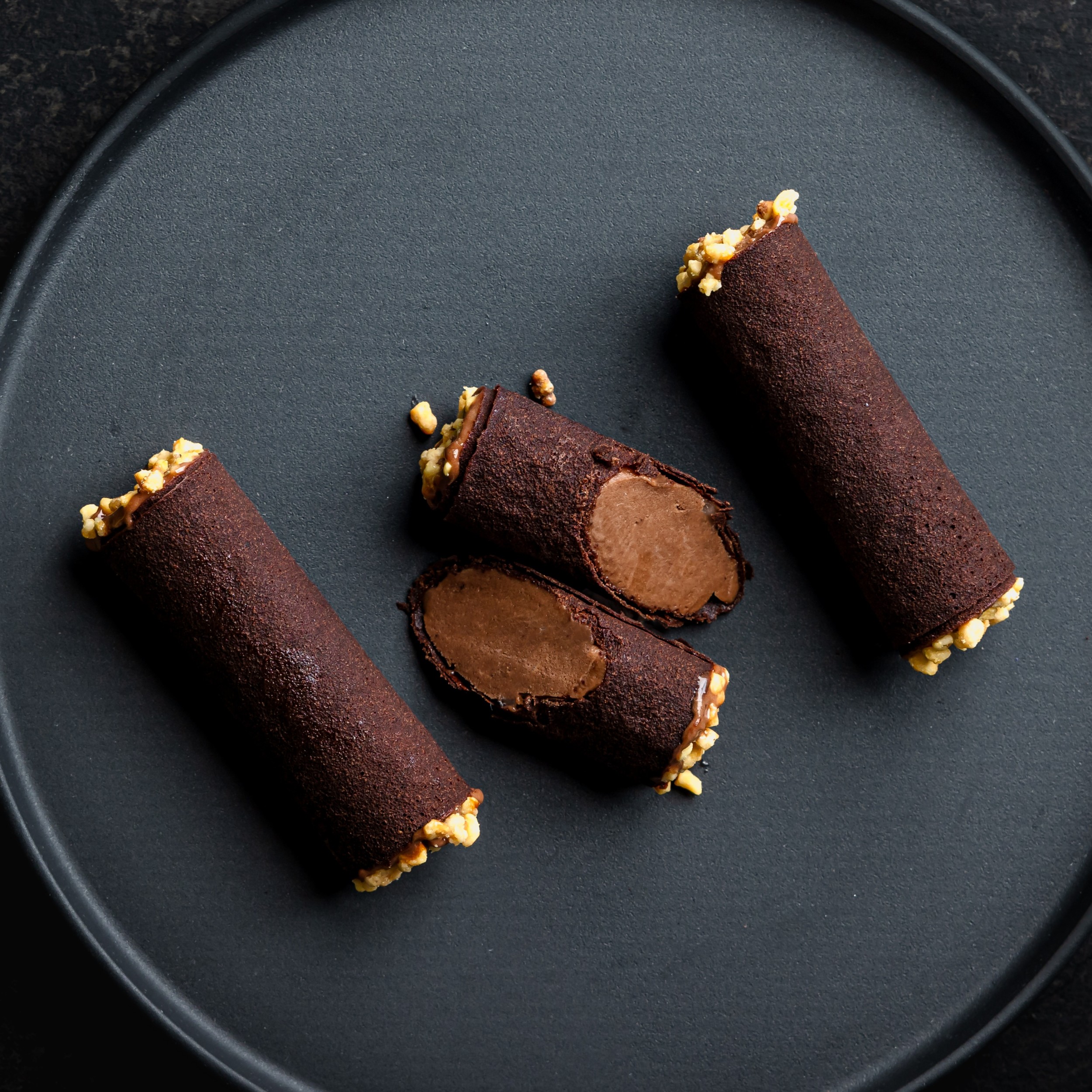 Hero Image Of Rich Terracotta Cannoli Ice Cream