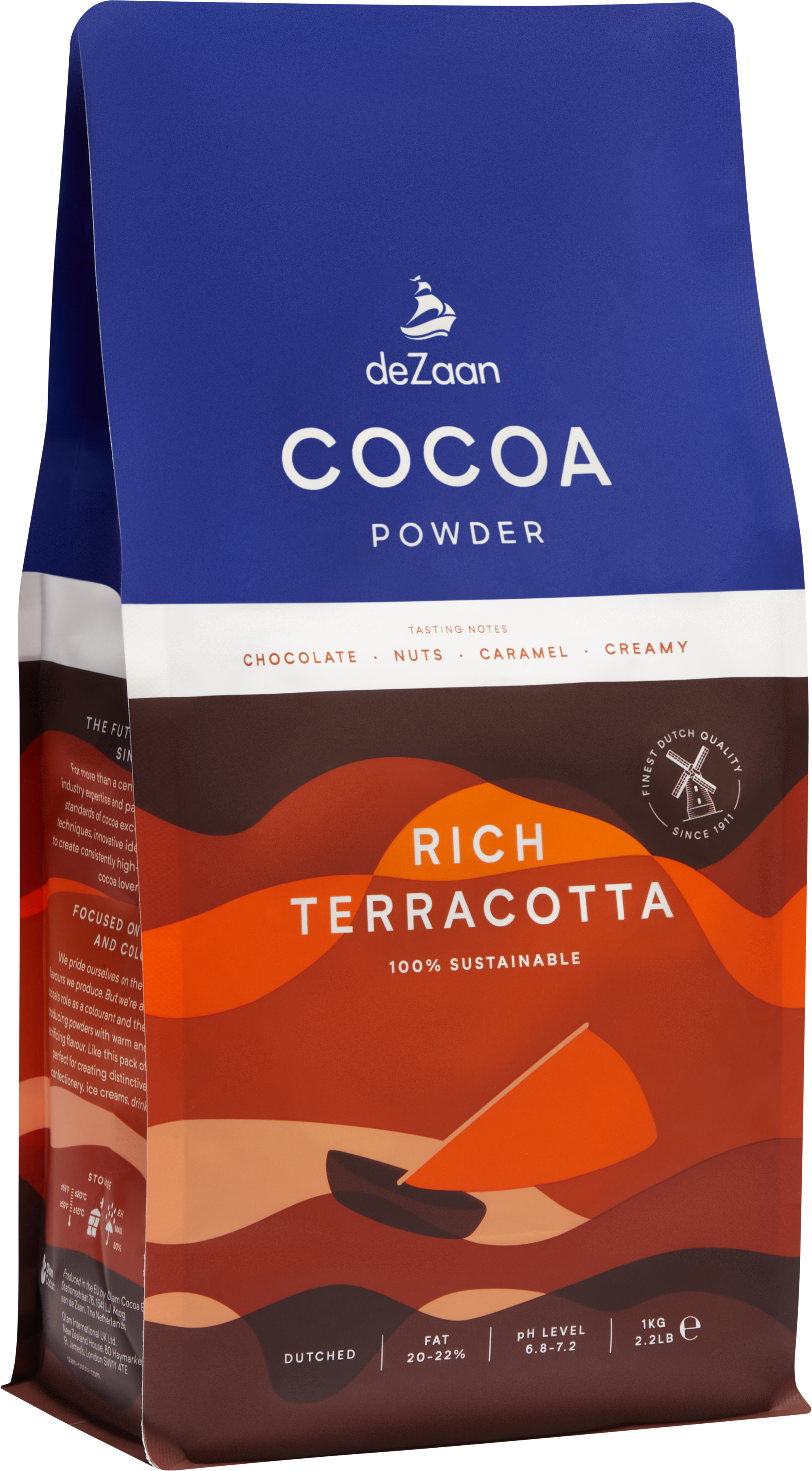 Dezaan COCOA POWDER RICH TERRACOTTA Tilt