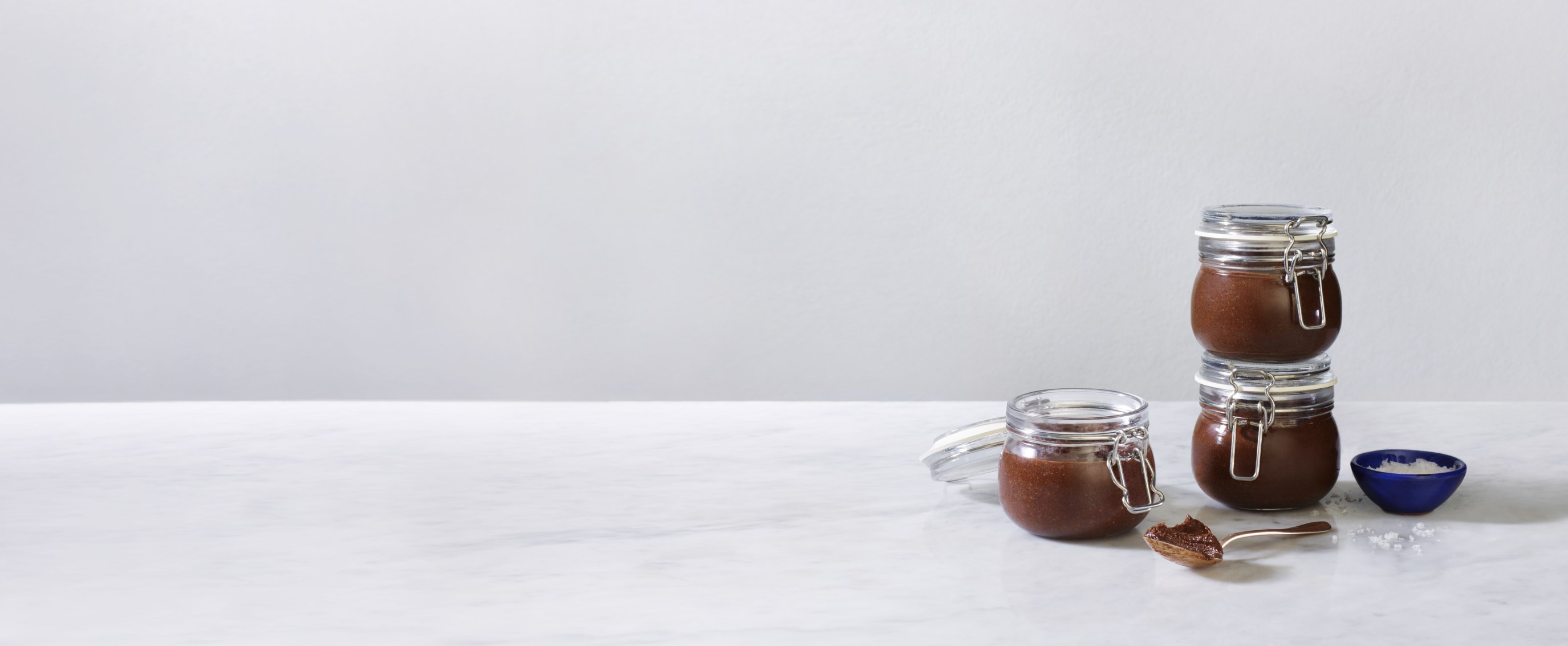 Chocolate Nut Spread Hero Rich Terracotta