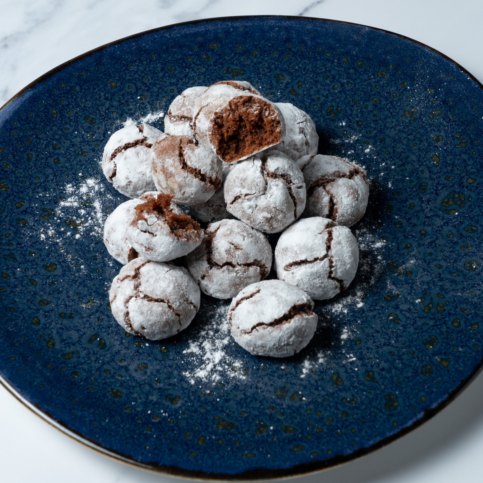 Dezaan Cocoa Amaretti Cookies Pattern