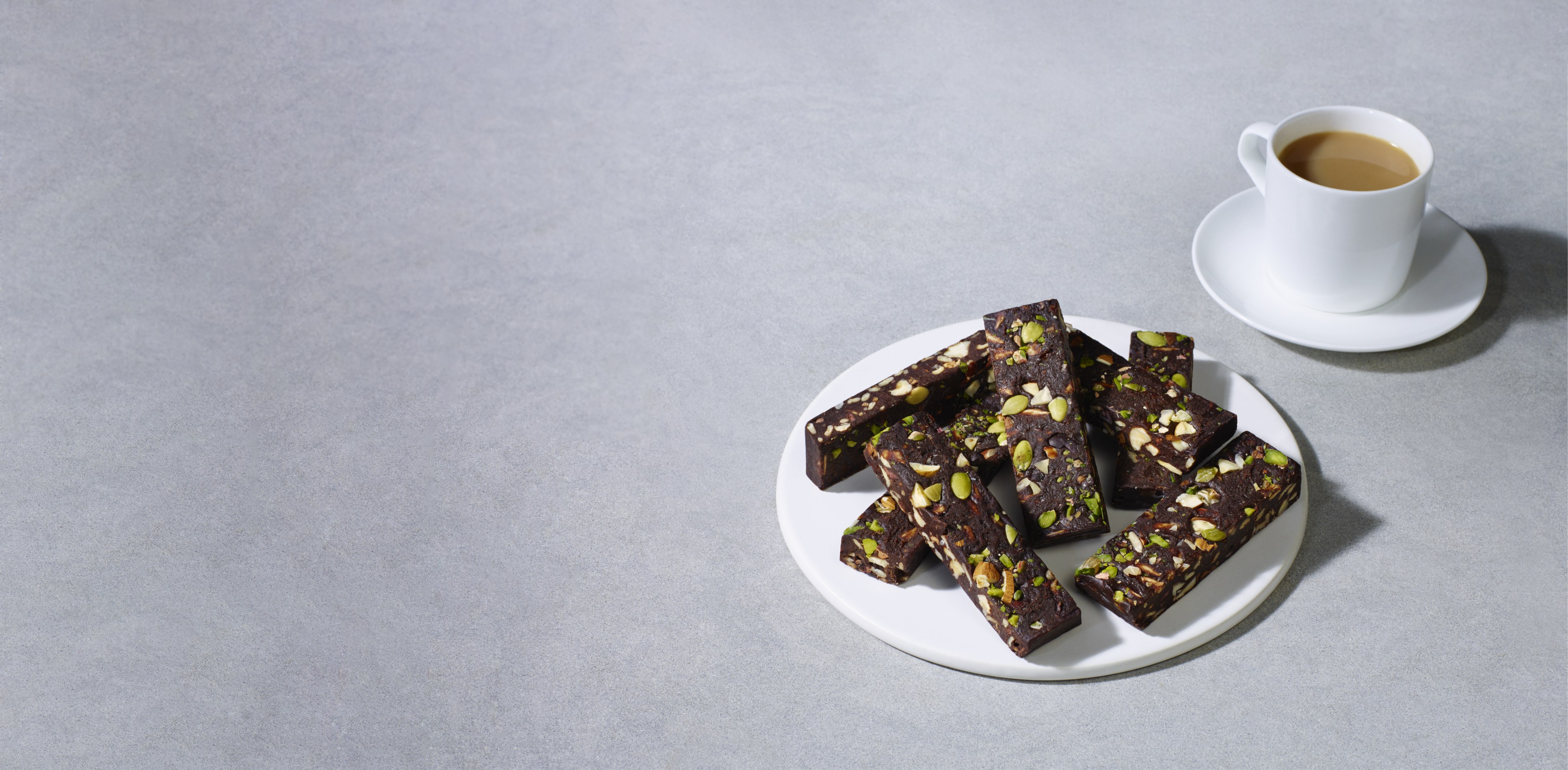 Zuckerfreier Energie Kakaoriegel Hero Shot