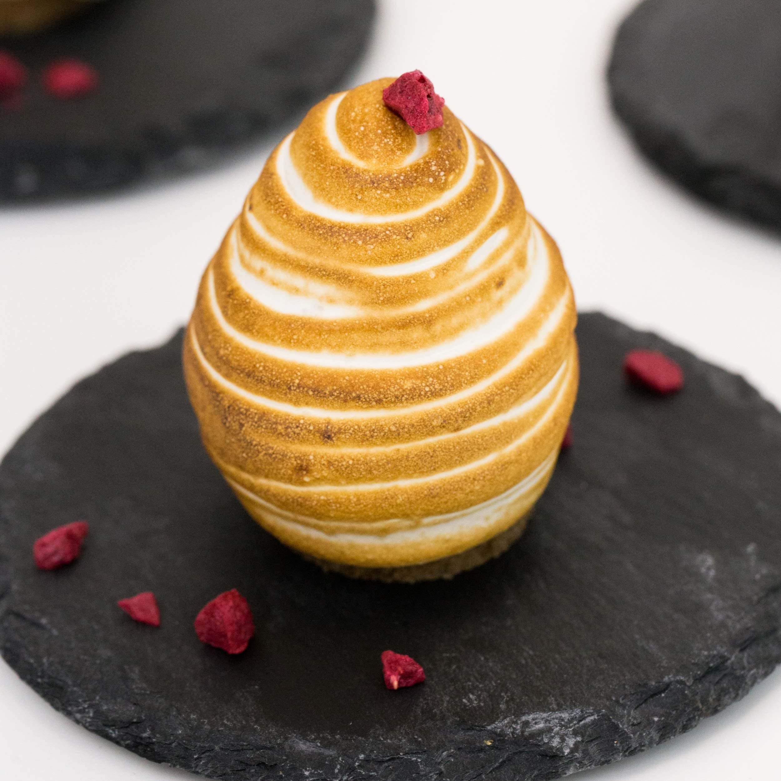 DeZaan Hero Image Of Baked Alaska Egg