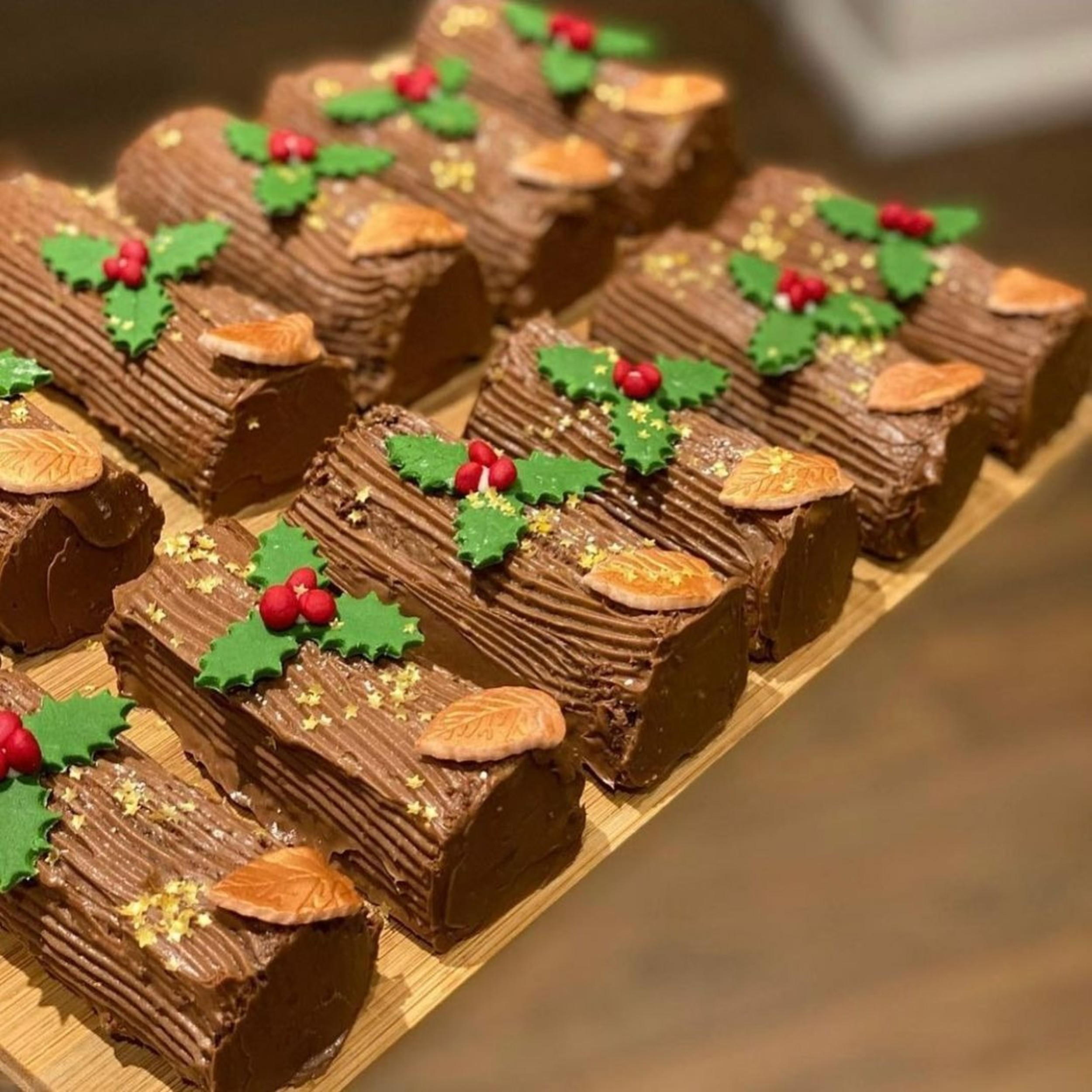 DeZaan Image Of Mini Yule Logs