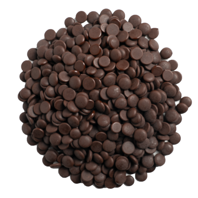 Cocoa Mass Drops Circle