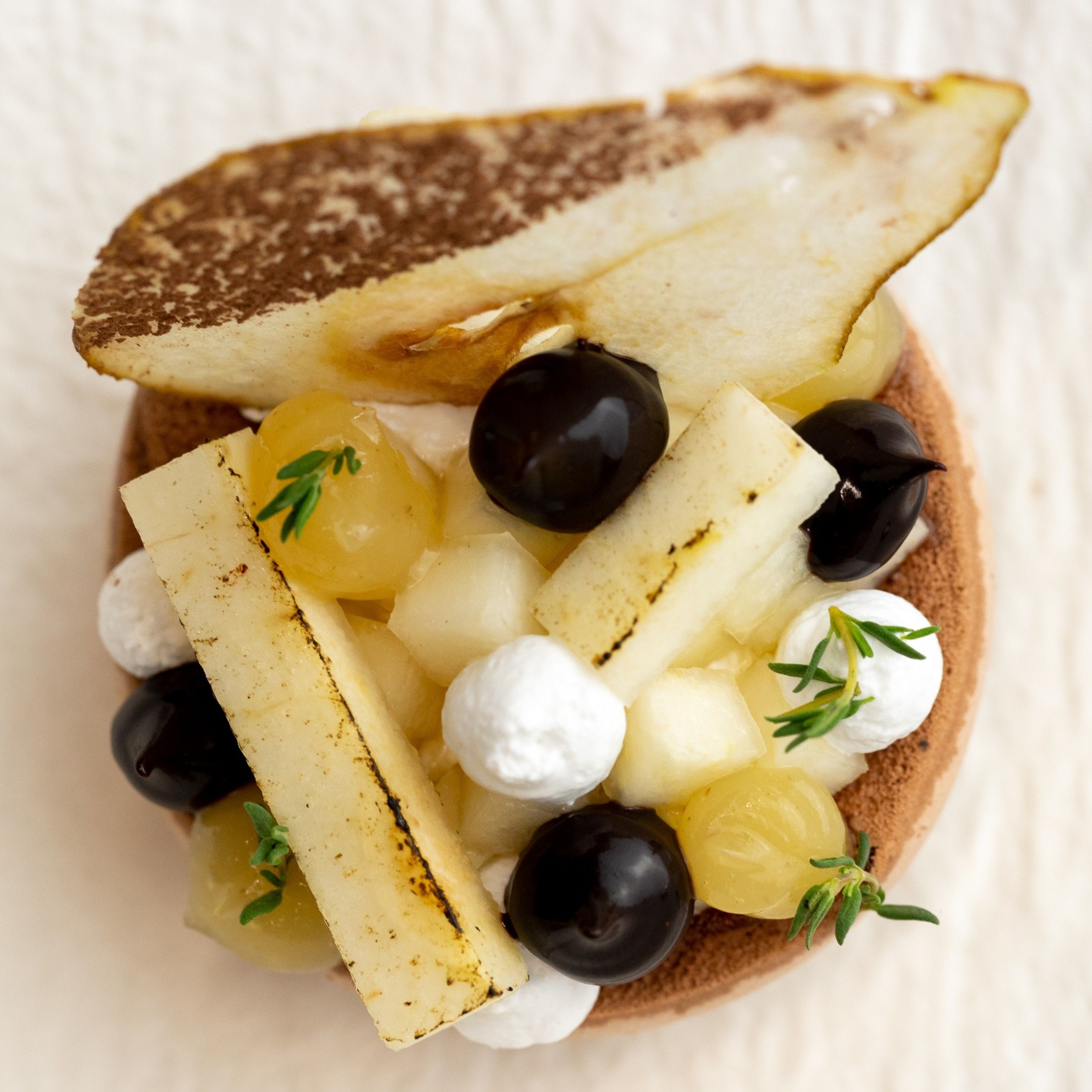 DeZaan Rollup Image Of Rose Blush   Pear Dessert