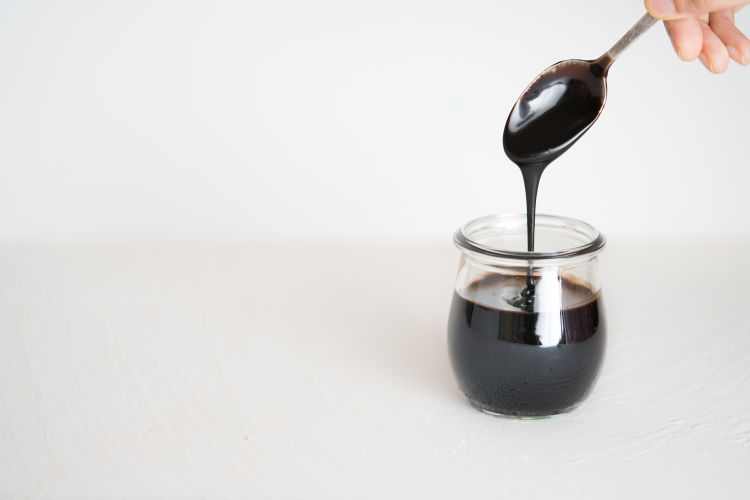 Salted Black Caramel Sauce