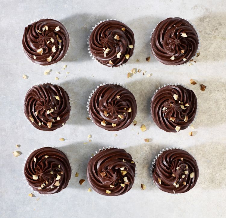 Chocolate Ganache Pattern Terra Rossa
