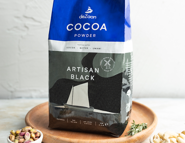Artisan Black Snow Ball Cookie
