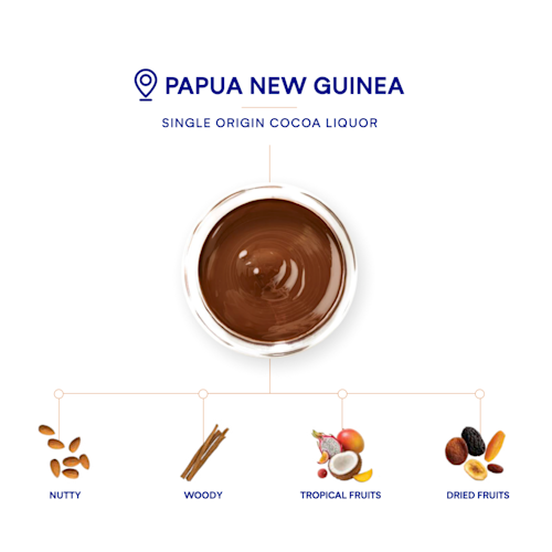 DeZaan Single Origin Cocoa Liquor Papuanewguinea