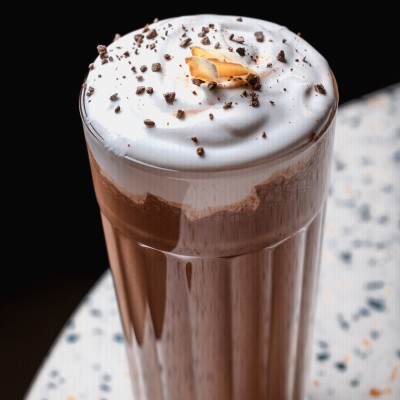 Rollup Image Of Coconut Frozen Hot Chocolate.JPG