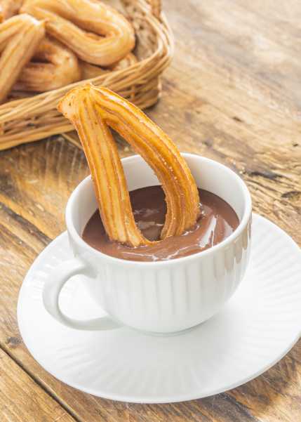 Madrid churros cioccolato