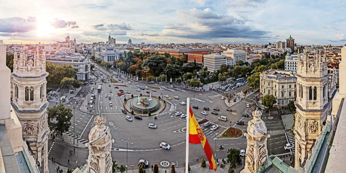 Madrid dall'alto