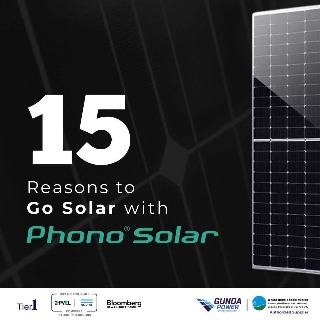 15 Reasons to Go Solar with Phono Solar