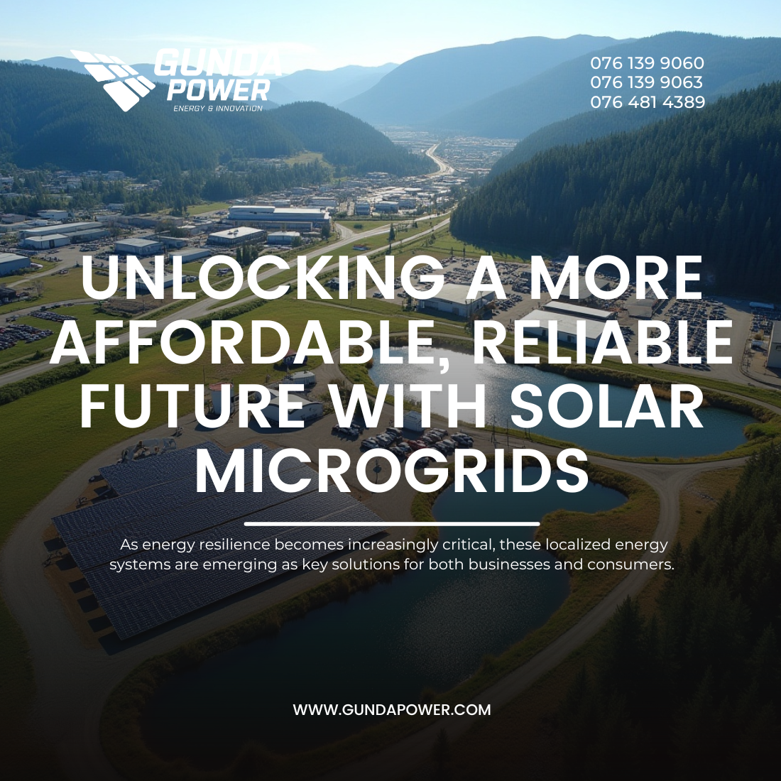 Unlocking a More Affordable, Reliable Future with Solar Microgrids