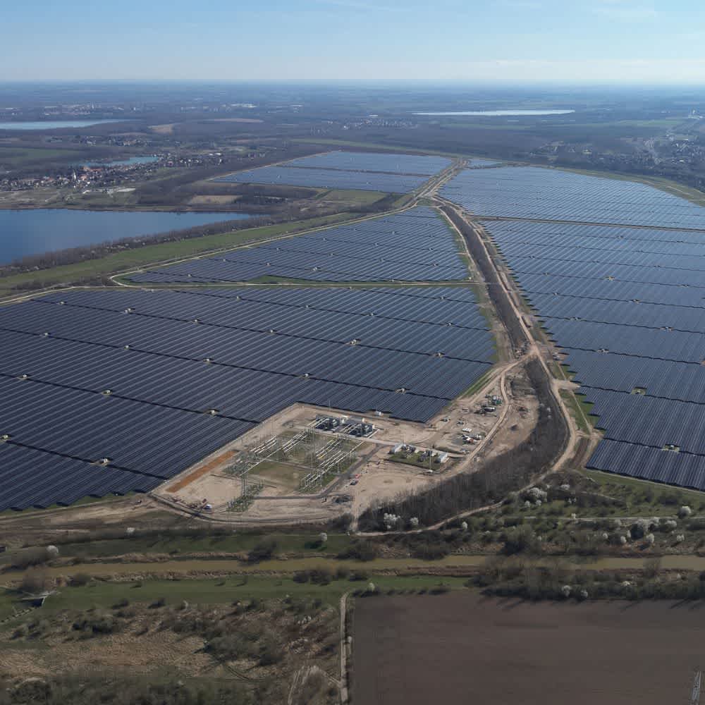 Europe's Largest Solar Plant Inaugurated in Germany