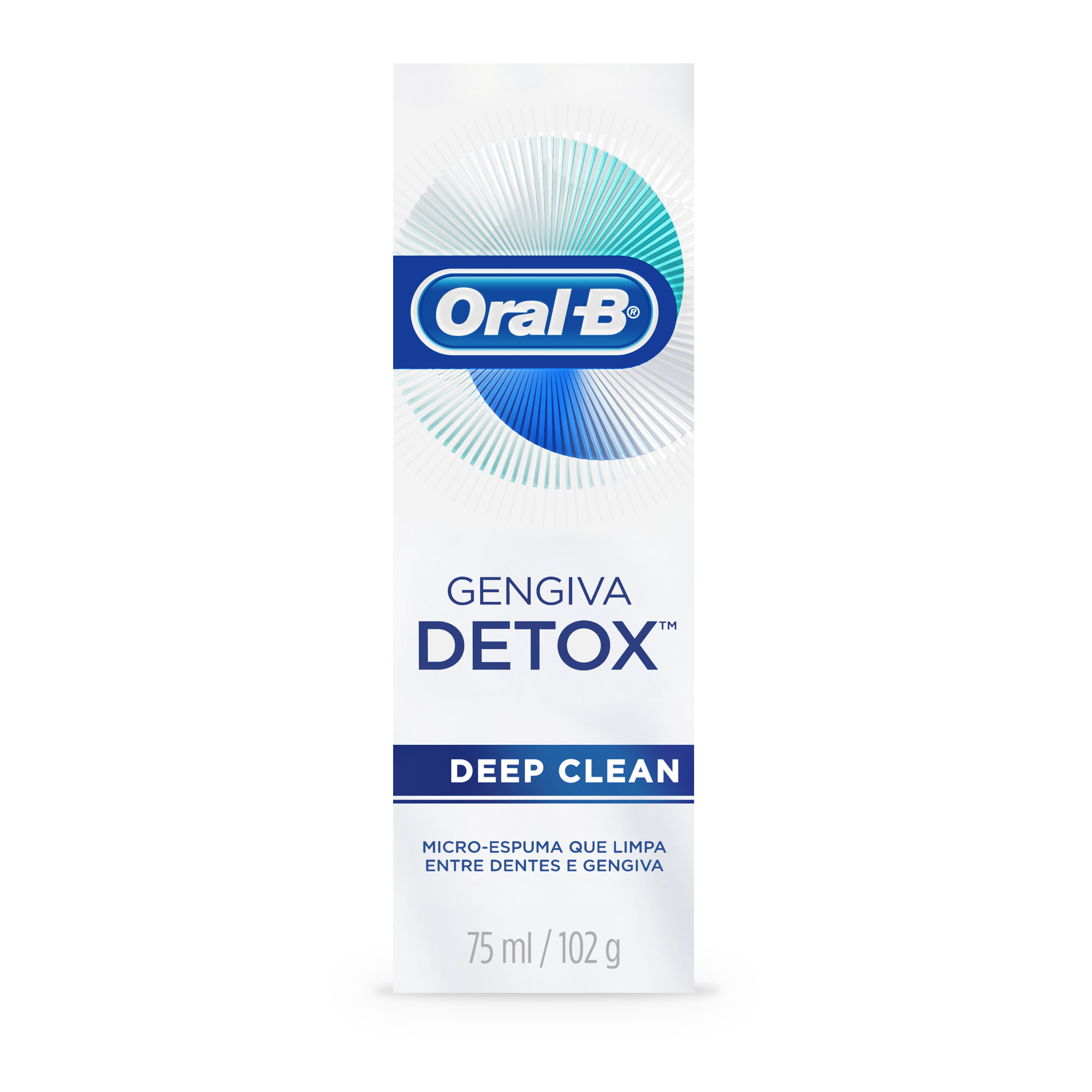 Oral-B Gengiva Detox Deep Clean Creme Dental Com Flúor | Oral-B BR