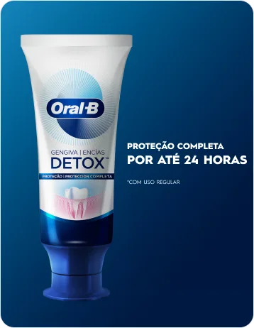 Conheça o creme dental Oral-B Detox