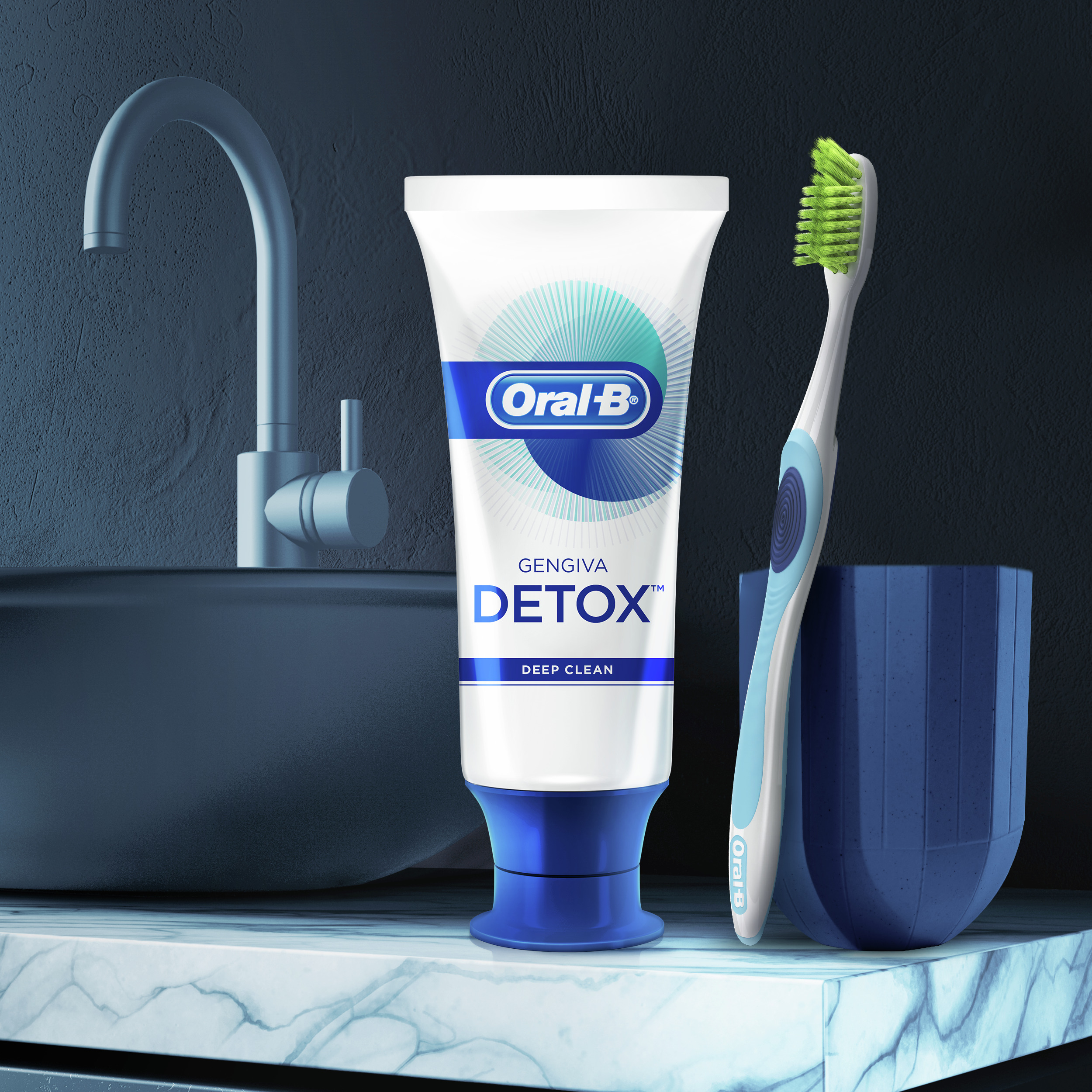 Oral-B Gengiva Detox Deep Clean Creme Dental Com Flúor | Oral-B BR