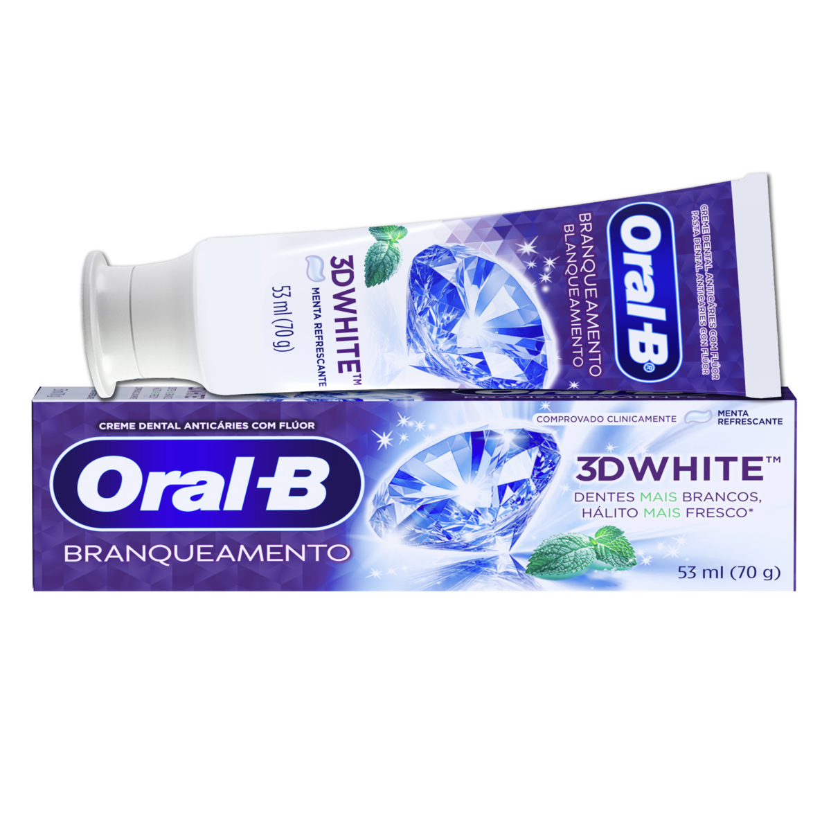 Creme dental 3D White Brilliant Fresh | Oral-B BR