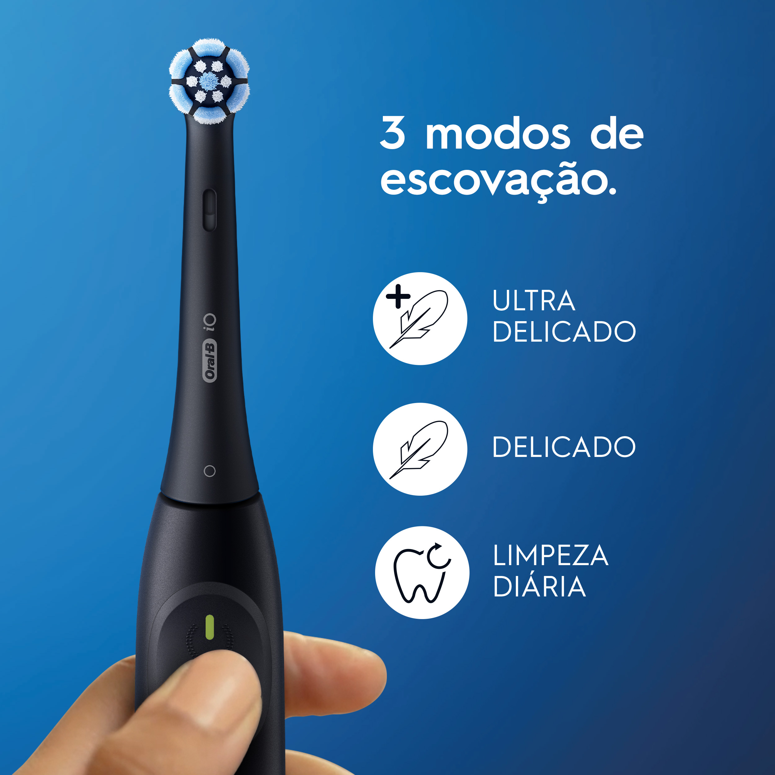 Oral-B Série iO2 Escova de Dentes Elétrica | Oral-B BR