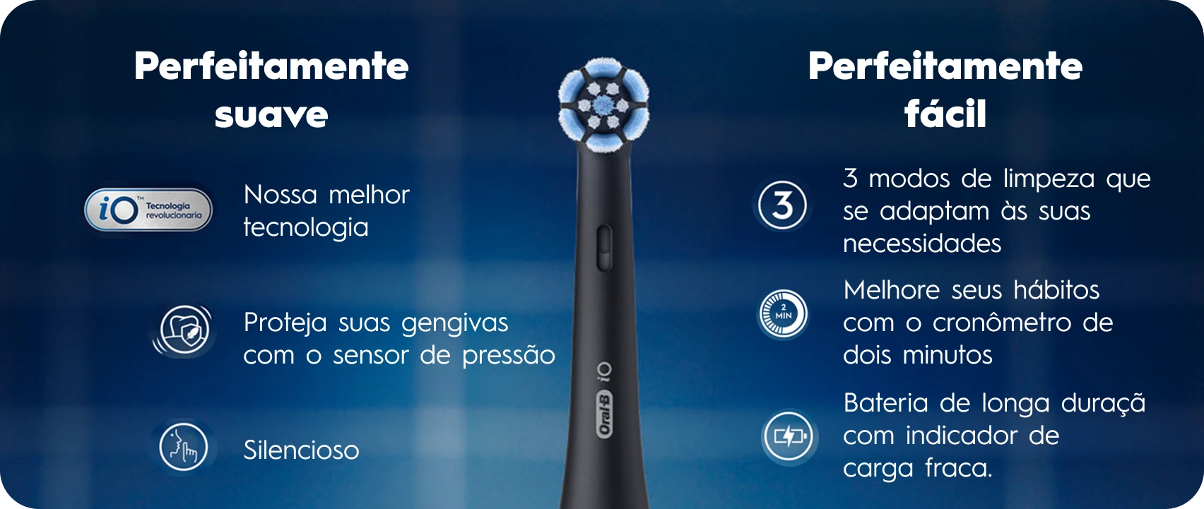 Perfeitamente suave e fácil