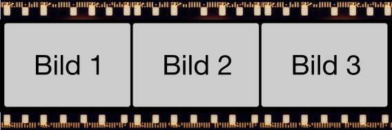 Filmstreifen Layout