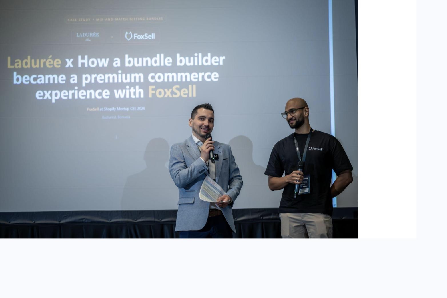 Shopify Meetup CEE 2026 - FoxSell bundling talk