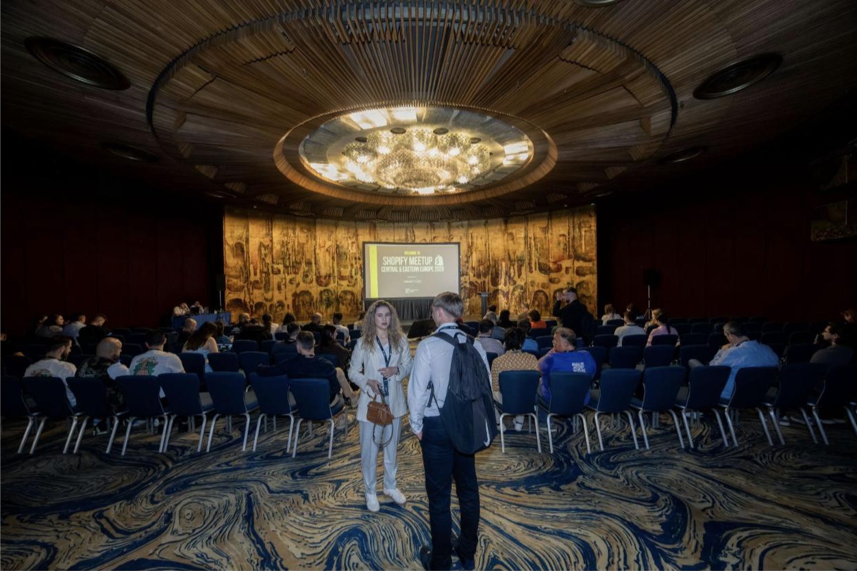 Shopify Meetup CEE 2026 - Opening venue shot