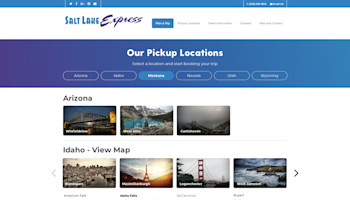 Salt Lake Express – Destinations - Project Thumbnail