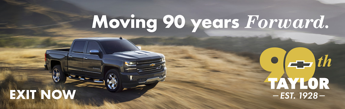 TaylorChev 90 Years Billboard Yesco