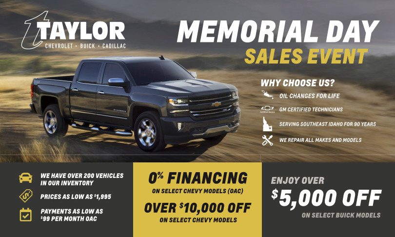 2018May Taylor Chev Mailer Print