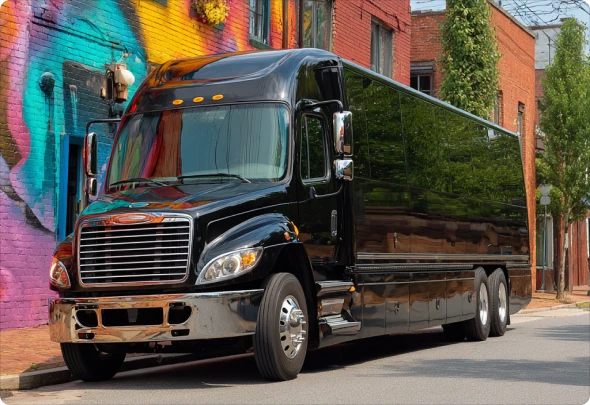 ## Renting a Charter Bus in Charlotte

Charlotte, North Carolina, is a vibrant city where Southern charm meets modern innovation. Whether you're organizing a family reunion, a business trip, or group transportation to events across the city, charter bus rentals in Charlotte offer a comfortable, convenient way to keep everyone moving together.

Bookinglane simplifies group travel throughout the Queen City. From the charming streets of Dilworth to the artistic vibe of NoDa and the fast-paced energy of Uptown, we take care of the logistics so you can focus on enjoying the experience. Say goodbye to rideshare coordination, traffic concerns, and split arrivals—our charter buses keep your group together, on time, and riding in comfort.