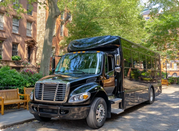 ## Rent a Charter Bus in Philadelphia

Philadelphia is a city where history and innovation coexist—home to iconic landmarks, world-class universities, and a vibrant cultural scene. Whether you're planning a student field trip to Independence Hall, organizing a corporate seminar in Center City, or coordinating a group tour through Old City, charter bus rentals in Philadelphia offer a safe, comfortable, and efficient way to move your group around town.

Bookinglane simplifies group transportation across the city. With our network of trusted transportation partners, we take the stress out of travel—no carpools, no delays, and no complicated logistics. Whether you’re headed across town or just a few blocks away, our charter bus service keeps your group together, on schedule, and traveling in comfort.