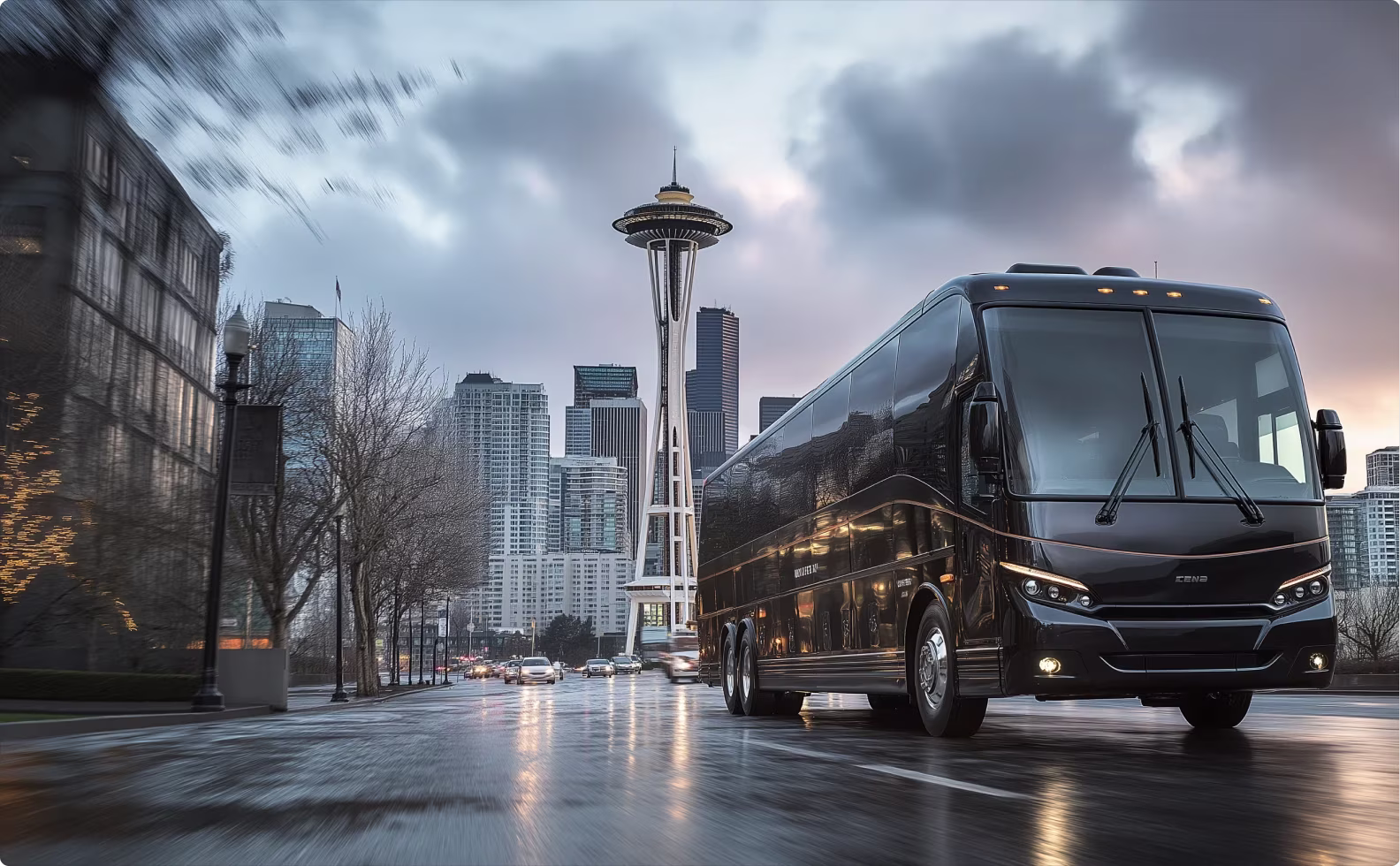 Charter Bus Rentals in Seattle