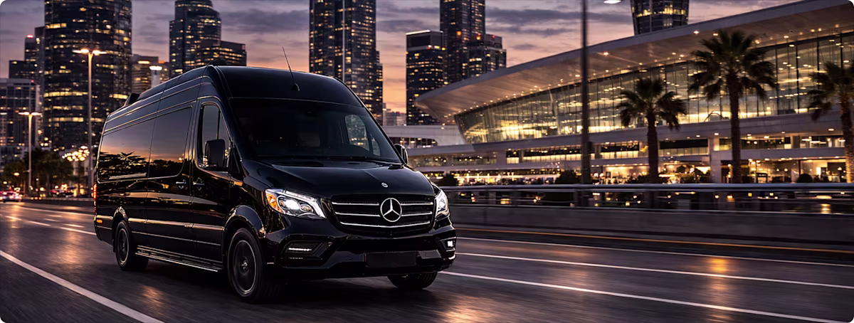 ## Sprinter Van Service at Los Angeles International Airport (LAX) — Travel in Style, Arrive Together
Bookinglane knows that when you're traveling with family, colleagues or mates it can be a real pain getting everyone to your destination in one piece - that's why we offer Sprinter van service at Los Angeles International Airport (LAX) that puts all your needs right in one convenient package. Get a whole lot more space, then you would with taxis and more importantly be able to bring all your luggage along for the ride.
Sprinter vans are a perfect fit for every family, corporate groups, conference attendees, hotel transfers & vacations. The driver will sort the pickup bit for you & then see you safely on to your destination, leaving you free to relax after that long flight & get your bearings
From conferences, cruises or holidays, Bookinglane's Sprinter van service at Los Angeles International Airport (LAX) makes group airport transport a breeze - just the way it should be.