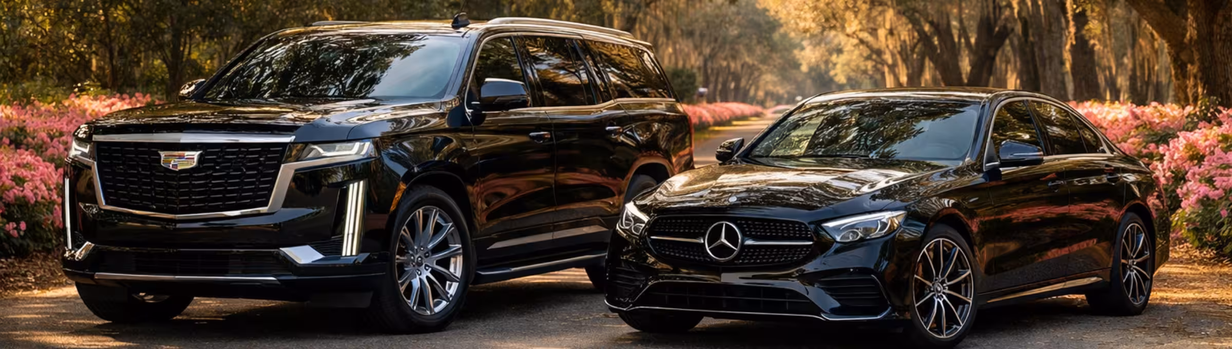 ## Black Car Service for The Masters 2026 in Augusta – Private, Direct, Refined

Bookinglane's Black Car Service for The Masters 2026 in Augusta is designed for couples and small groups who value privacy, punctuality, and a refined travel experience. Whether you are attending as a patron, hosting clients, or traveling to Augusta for a private engagement, our black car service provides a quiet, professional alternative to rideshares and crowded shuttle services.

Our black car service includes three tiers. The Premium Sedan accommodates up to 2 passengers plus 2 carry-on bags and is ideal for executives or couples who prefer a discreet, efficient ride. The Premium SUV accommodates up to 6 passengers with generous cabin space and luggage capacity — a strong choice for small groups or families. For the highest-tier experience, our First Class service accommodates 2 to 6 passengers in vehicles such as the Mercedes-Benz S-Class or Cadillac Escalade, with our most experienced chauffeurs. All vehicles feature leather seating, climate control, tinted windows, and a quiet cabin.

For Masters week, hourly booking is especially valuable — it provides flexibility for traffic delays, last-minute schedule changes, and the unpredictable flow of tournament-day logistics. One-way transfers work well for straightforward airport-to-hotel or hotel-to-restaurant trips, while hourly service is the better fit when your day involves multiple stops.

We coordinate pickups from Augusta Regional Airport (AGS), Hartsfield-Jackson Atlanta International Airport (ATL), and Columbia Metropolitan Airport (CAE), as well as from hotels, private residences, and surrounding areas including North Augusta and Aiken. Your chauffeur monitors flights in real time for airport arrivals, provides curbside meet-and-greet, and handles all routing and logistics throughout your stay.

Licensed chauffeurs, luxury vehicles, and flexible hourly service — our black car experience is built to be reliable, discreet, and elegant from pickup to drop-off. Early reservations are strongly recommended, as premium vehicles book quickly during Masters week.